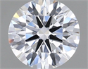 Lab Grown Diamond 1.03 Carats, Round with Ideal Cut, D Color, IF Clarity and Certified by IGI