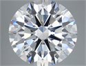 Lab Grown Diamond 9.05 Carats, Round with Ideal Cut, F Color, VVS2 Clarity and Certified by IGI