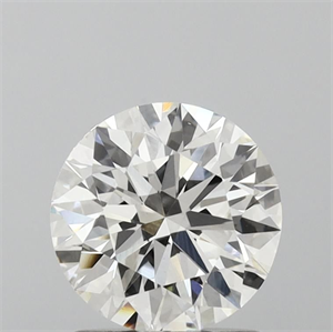 Picture of Lab Grown Diamond 1.38 Carats, Round with Ideal Cut, F Color, VS1 Clarity and Certified by IGI