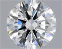 Del inventario de diamantes de laboratorio, 1.57 quilates, Redondo , Color F, claridad VVS2 y certificado IGI
