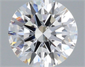 Del inventario de diamantes de laboratorio, 1.58 quilates, Redondo , Color E, claridad VS1 y certificado IGI