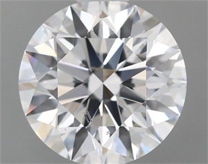 Picture of Lab Grown Diamond 1.52 Carats, Round with Ideal Cut, D Color, SI1 Clarity and Certified by IGI
