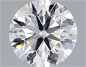Del inventario de diamantes de laboratorio, 2.81 quilates, Redondo , Color E, claridad VVS2 y certificado IGI