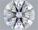 Del inventario de diamantes de laboratorio, 0.72 quilates, Redondo , Color D, claridad VS1 y certificado IGI