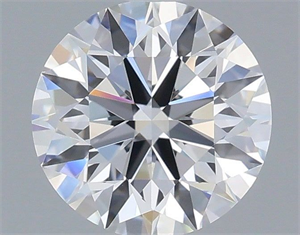 Picture of Lab Grown Diamond 1.05 Carats, Round with Ideal Cut, D Color, VVS1 Clarity and Certified by IGI