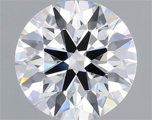 Picture of Lab Grown Diamond 1.03 Carats, Round with Ideal Cut, E Color, VVS2 Clarity and Certified by IGI