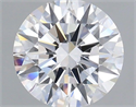 Del inventario de diamantes de laboratorio, 1.06 quilates, Redondo , Color E, claridad VVS2 y certificado IGI