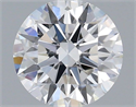 Del inventario de diamantes de laboratorio, 0.70 quilates, Redondo , Color D, claridad VVS2 y certificado IGI