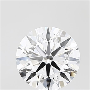 Picture of Lab Grown Diamond 1.40 Carats, Round with Ideal Cut, E Color, VS1 Clarity and Certified by IGI