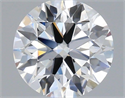 Lab Grown Diamond 1.42 Carats, Round with Ideal Cut, E Color, VVS2 Clarity and Certified by IGI