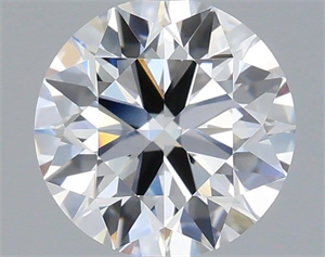 Picture of Lab Grown Diamond 1.42 Carats, Round with Ideal Cut, E Color, VVS2 Clarity and Certified by IGI