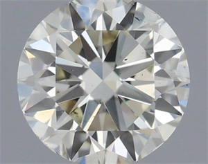 Foto Diamante Natural 0.40 quilates, Redondo , Color K, claridad SI1 y certificado IGI de