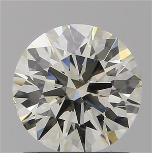 Picture of Natural Diamond 1.00 Carats, Round with Excellent Cut, M Color, VS2 Clarity and Certified by GIA