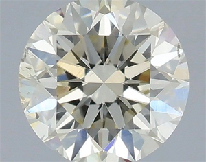 Picture of Natural Diamond 0.40 Carats, Round with Excellent Cut, K Color, SI1 Clarity and Certified by IGI