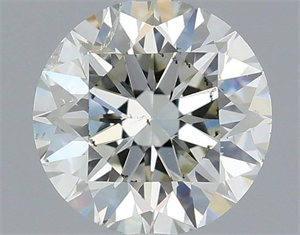 Foto Diamante Natural 0.70 quilates, Redondo , Color I, claridad SI2 y certificado IGI de