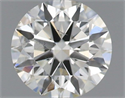 Diamante Natural 0.51 quilates, Redondo , Color J, claridad SI1 y certificado IGI