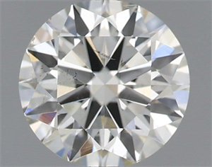 Foto Diamante Natural 0.51 quilates, Redondo , Color J, claridad SI1 y certificado IGI de