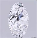 Natural Diamond 3.01 Carats, Oval with  Cut, D Color, VS1 Clarity and Certified by GIA