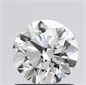Natural Diamond 1.00 Carats, Round with Excellent Cut, E Color, SI1 Clarity and Certified by GIA