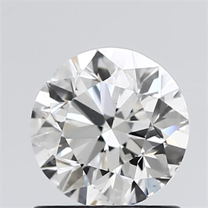Picture of Natural Diamond 1.00 Carats, Round with Excellent Cut, E Color, SI1 Clarity and Certified by GIA