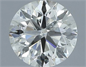 Natural Diamond 1.00 Carats, Round with Excellent Cut, I Color, SI2 Clarity and Certified by IGI