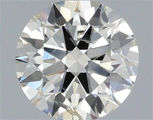 Foto Diamante Natural 0.55 quilates, Redondo , Color J, claridad SI2 y certificado IGI de