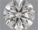 Diamante Natural 0.52 quilates, Redondo , Color J, claridad SI2 y certificado IGI