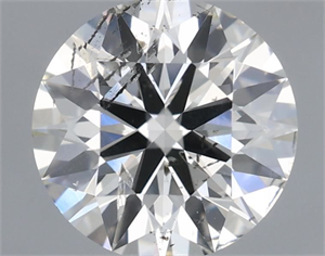 Foto Diamante Natural 0.72 quilates, Redondo , Color I, claridad SI2 y certificado IGI de