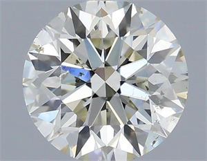 Foto Diamante Natural 0.72 quilates, Redondo , Color I, claridad SI2 y certificado IGI de