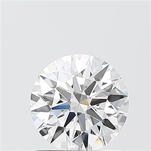 Picture of Lab Grown Diamond 1.01 Carats, Round with Ideal Cut, D Color, VS1 Clarity and Certified by IGI