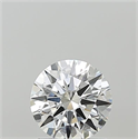 Lab Grown Diamond 1.07 Carats, Round with Ideal Cut, F Color, VS1 Clarity and Certified by IGI