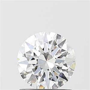 Picture of Lab Grown Diamond 1.01 Carats, Round with Excellent Cut, F Color, VVS2 Clarity and Certified by IGI