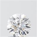 Lab Grown Diamond 1.03 Carats, Round with Ideal Cut, D Color, VS1 Clarity and Certified by IGI