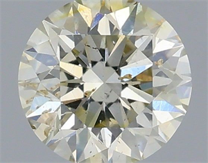 Foto Diamante Natural 0.43 quilates, Redondo , Color L, claridad SI2 y certificado IGI de