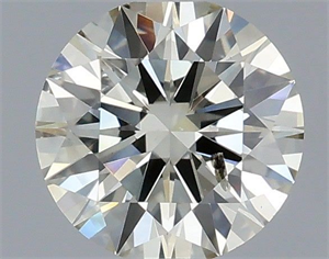 Foto Diamante Natural 0.43 quilates, Redondo , Color L, claridad SI2 y certificado IGI de