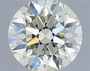 Foto Diamante Natural 0.40 quilates, Redondo , Color L, claridad VVS2 y certificado IGI de