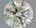 Diamante Natural 0.52 quilates, Redondo , Color K, claridad I1 y certificado IGI