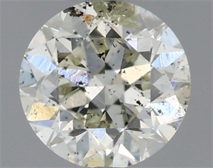 Foto Diamante Natural 0.53 quilates, Redondo , Color J, claridad I1 y certificado IGI de