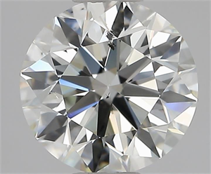 Picture of Natural Diamond 1.20 Carats, Round with Excellent Cut, J Color, SI1 Clarity and Certified by GIA