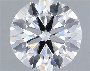 Picture of Lab Grown Diamond 1.44 Carats, Round with Ideal Cut, E Color, VS2 Clarity and Certified by IGI