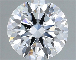 Picture of Lab Grown Diamond 1.38 Carats, Round with Ideal Cut, D Color, VS1 Clarity and Certified by IGI