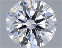 Del inventario de diamantes de laboratorio, 1.40 quilates, Redondo , Color D, claridad VS2 y certificado IGI