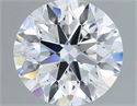 Del inventario de diamantes de laboratorio, 1.38 quilates, Redondo , Color D, claridad VS1 y certificado IGI
