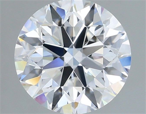 Picture of Lab Grown Diamond 1.38 Carats, Round with Excellent Cut, D Color, VS1 Clarity and Certified by IGI