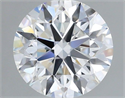 Lab Grown Diamond 1.33 Carats, Round with Excellent Cut, D Color, VVS2 Clarity and Certified by IGI