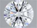 Del inventario de diamantes de laboratorio, 1.37 quilates, Redondo , Color D, claridad VS2 y certificado IGI