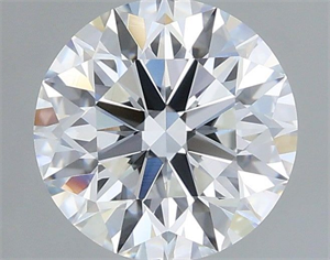 Picture of Lab Grown Diamond 1.33 Carats, Round with Excellent Cut, D Color, VVS2 Clarity and Certified by IGI