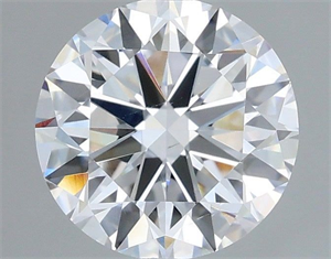 Picture of Lab Grown Diamond 1.32 Carats, Round with Very Good Cut, D Color, VS2 Clarity and Certified by IGI