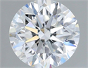 Del inventario de diamantes de laboratorio, 1.36 quilates, Redondo , Color D, claridad VS1 y certificado IGI