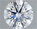 Del inventario de diamantes de laboratorio, 1.32 quilates, Redondo , Color D, claridad VS1 y certificado IGI